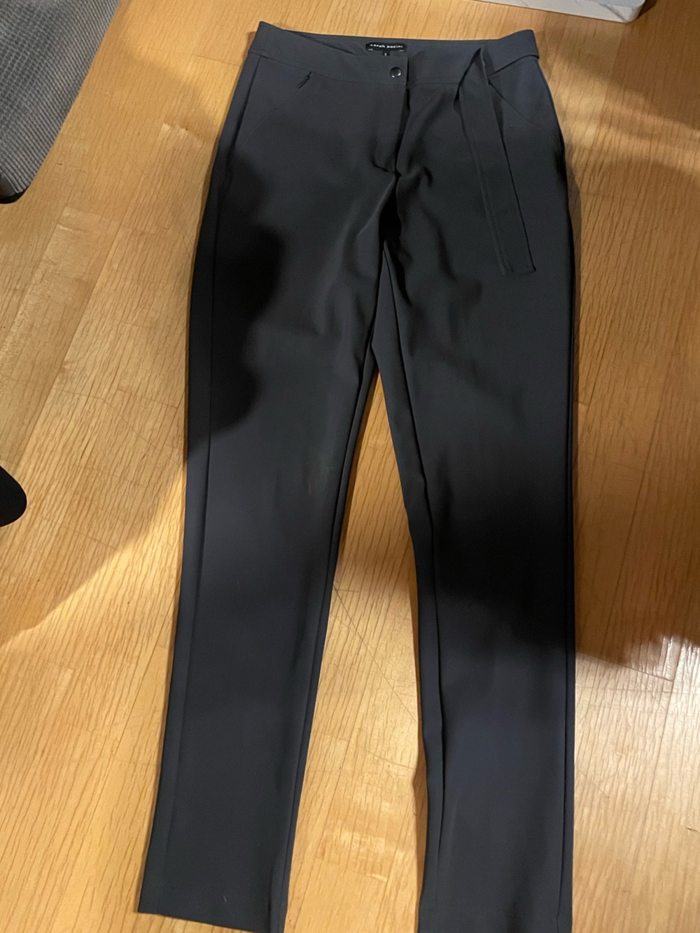 Sarah Pacini Black Tailored Trousers
